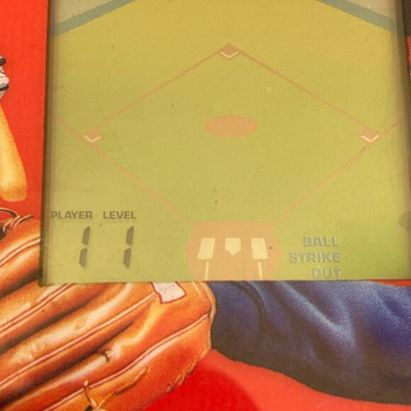 Vintage Tiger Electronics Handheld Baseball Game 1988 Toy Tested & Works - Picture 12 of 16